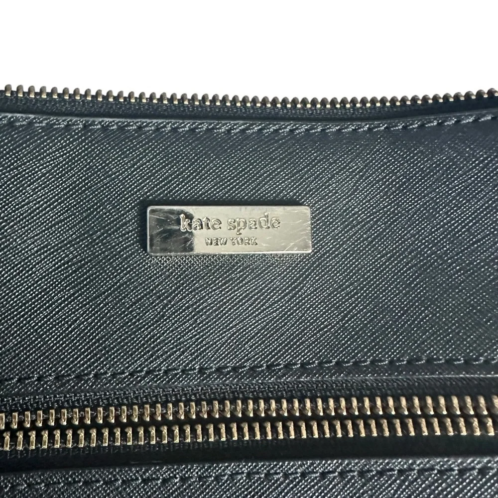 Kate Spade 100% Leather Black Crossbody Bag - Picture 2 of 13
